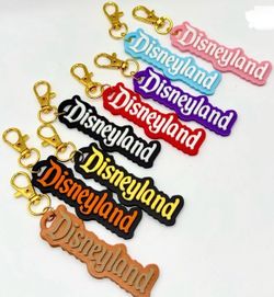 Disneyland Logo Keychain
