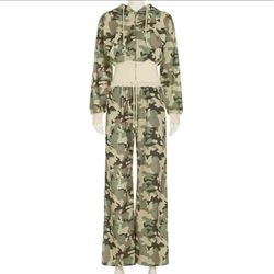 Camo tracksuit