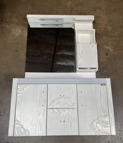 38inch Bathroom Vanity With Mirror without Sink 