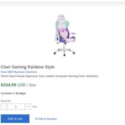 Gaming chair