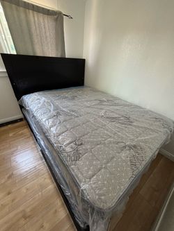 Queen sized bed