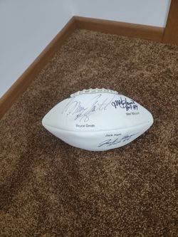 Signed Football