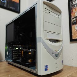 Custom Gaming PC Desktop 90's Sleeper Intel i5 9600k, Nvidia GTX 1070, 16GB DDR4, Retro Vintage Casemod Corsair ASUS PS4 PS5 XBOX