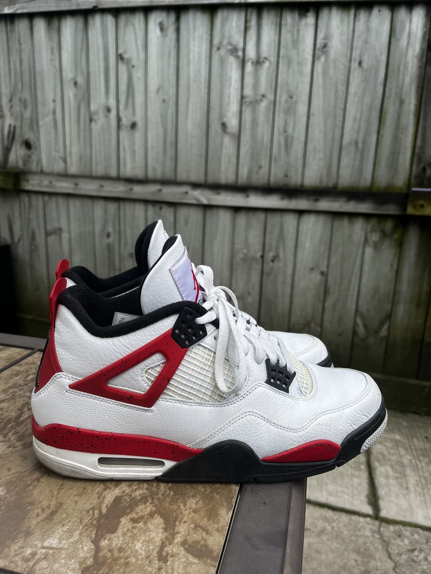 Jordan 4 Red Cement