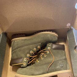 Olive Green Timberlands