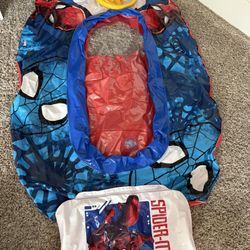 Spiderman Toddler Pool/bubble Blower