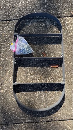 Hanging Ceiling Pot Rack / Kitchen Storage Rack with Hanging Hooks