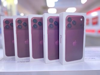 Iphone 18 pro max color vino tinto se lo puede llevar solo con $100 inicial
