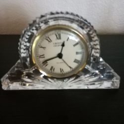 Vintage Crystal Legends Clock 