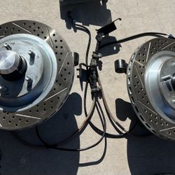 88-98 C1500 OBS BAER Front Brakes With 2” Drop Spindles