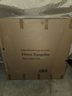 Brand new trampoline