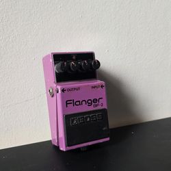 Boss Flanger guitar pedal