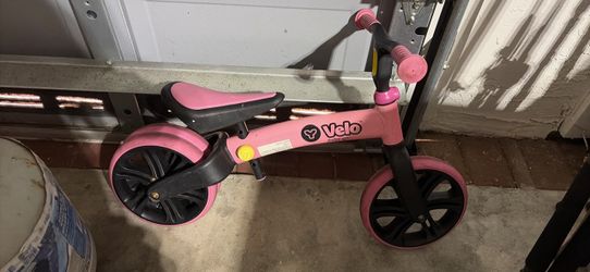 Yvolution Y Velo Junior Balance Bike Pink