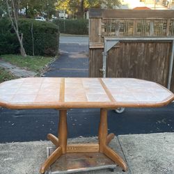Kitchen table with leaf