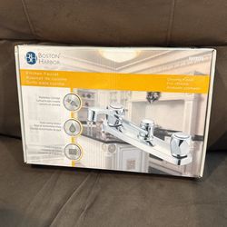 3 Hole Kitchen Faucet Boston Harbor 