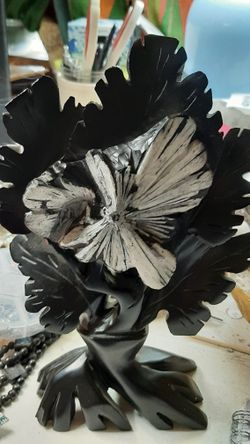 Chrysanthemum Stone Sculpture REDUCED 