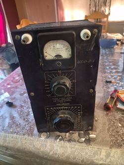 vintage Daven Company Type OP-801 Power Output Meter