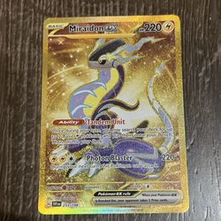 Pokemon card miraidon Ex