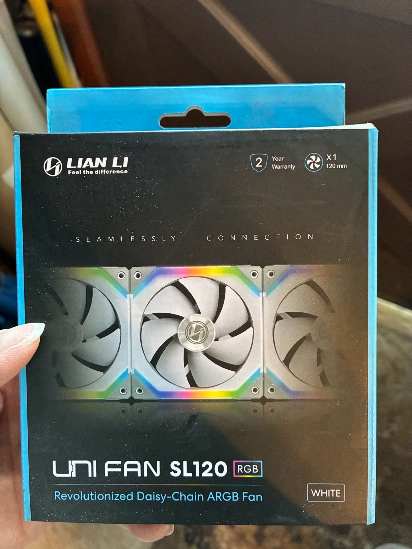 Lian Li UNI FAN SL120 RGB (White) single