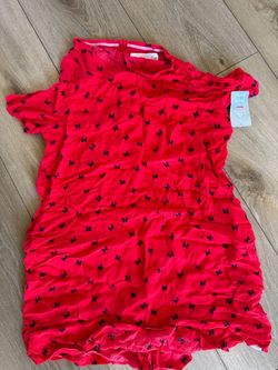 Disney red dress