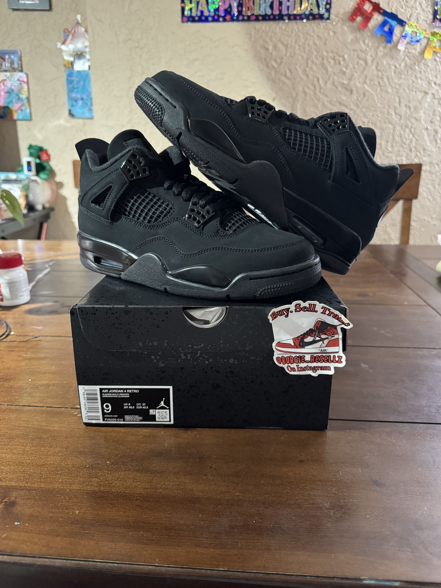 air jordan 4 black cat