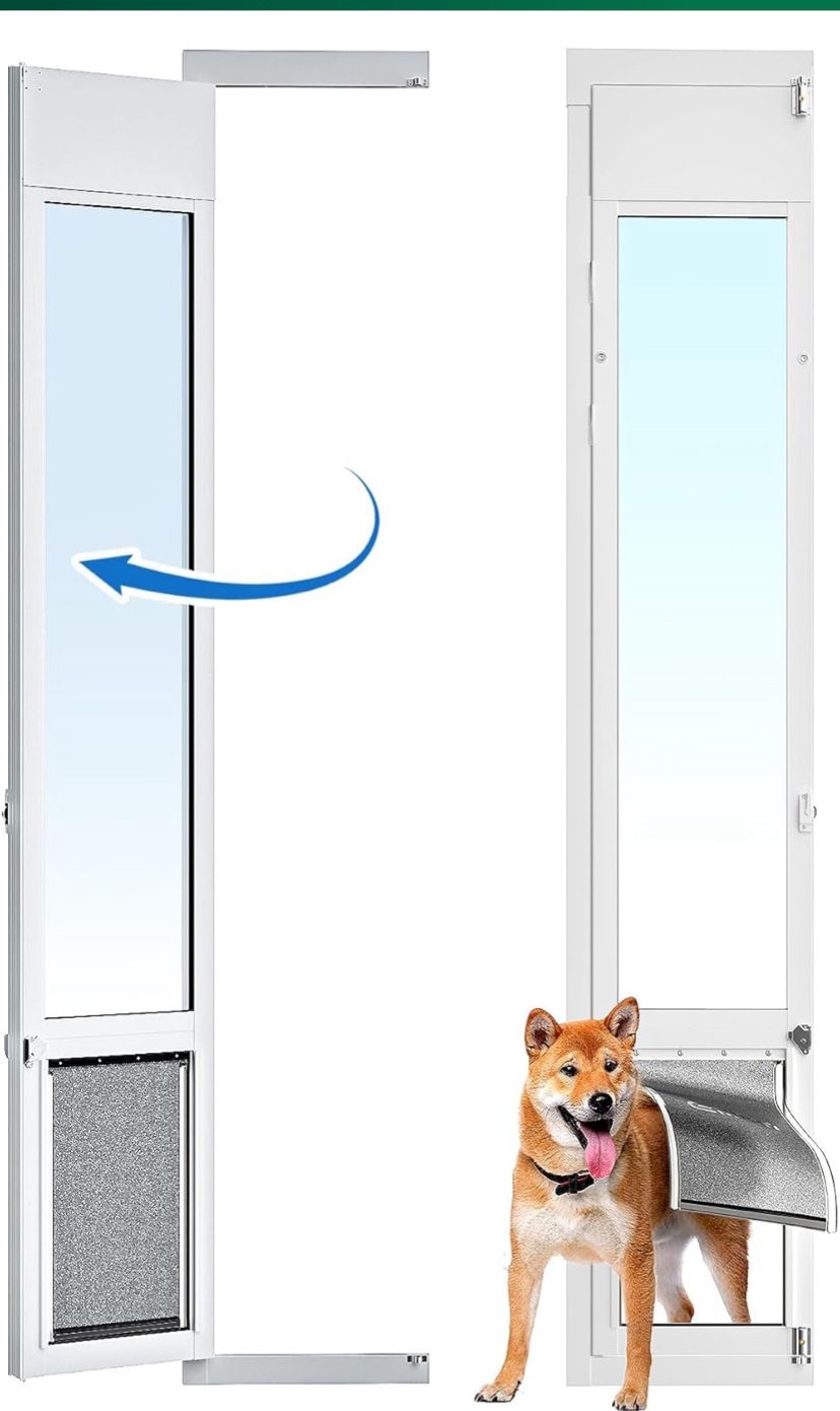 Large Dog Sliding Glass Door