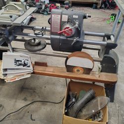 Shopsmith Wood Lathe And Table Saw