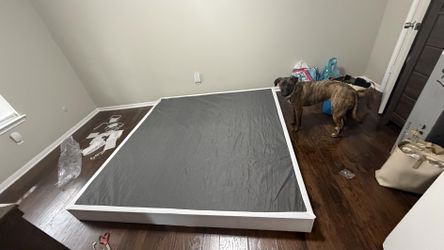 Queen Size 8 Inch Metal Box Spring Mattress Foundation