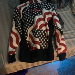 Supreme American Flag Hoodie