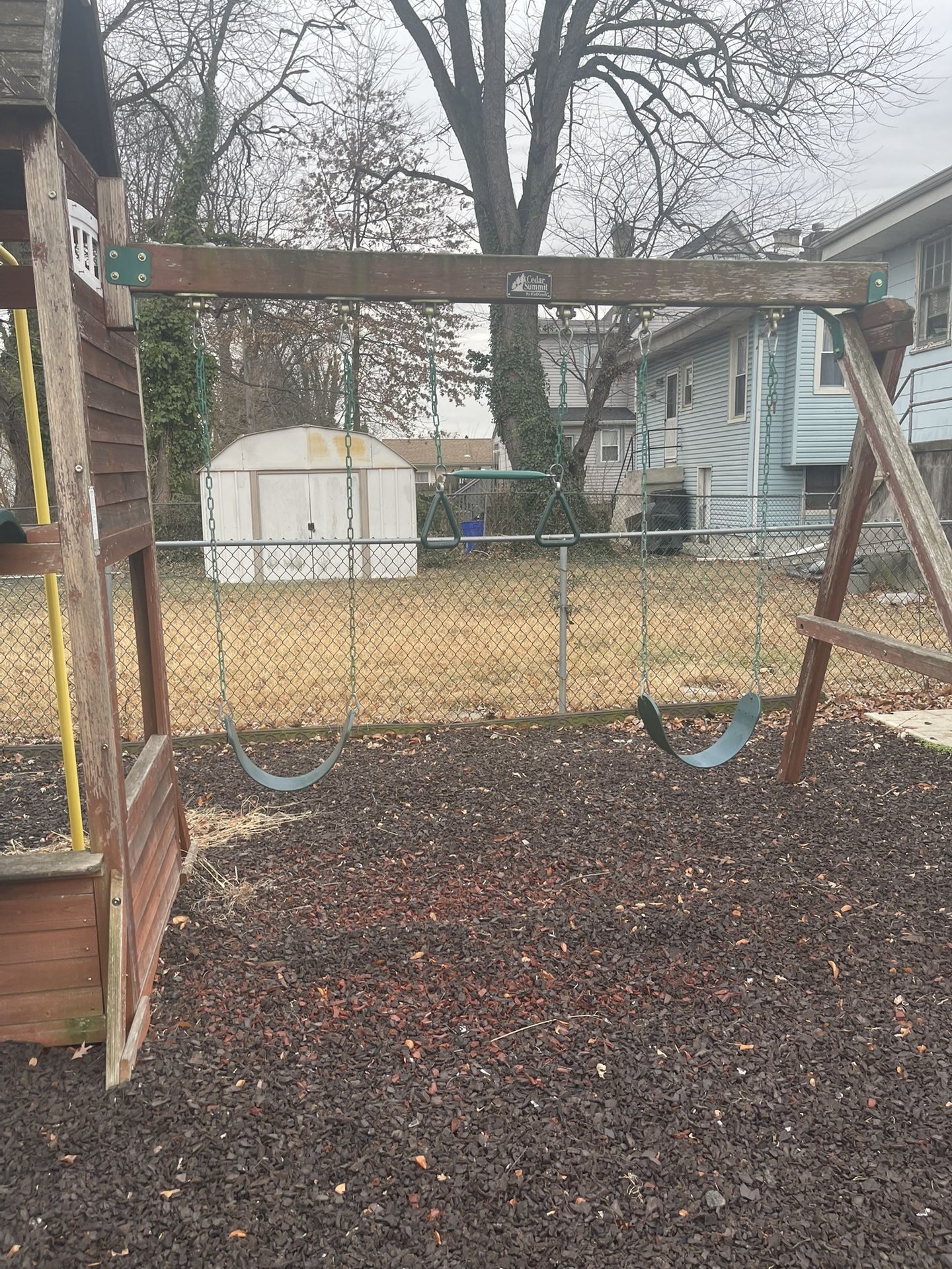 Backyard Swing Set