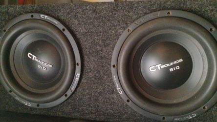 2 10inch CT sounds