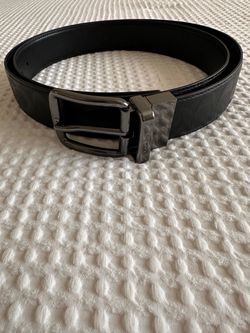 Men reversible Coach black belt