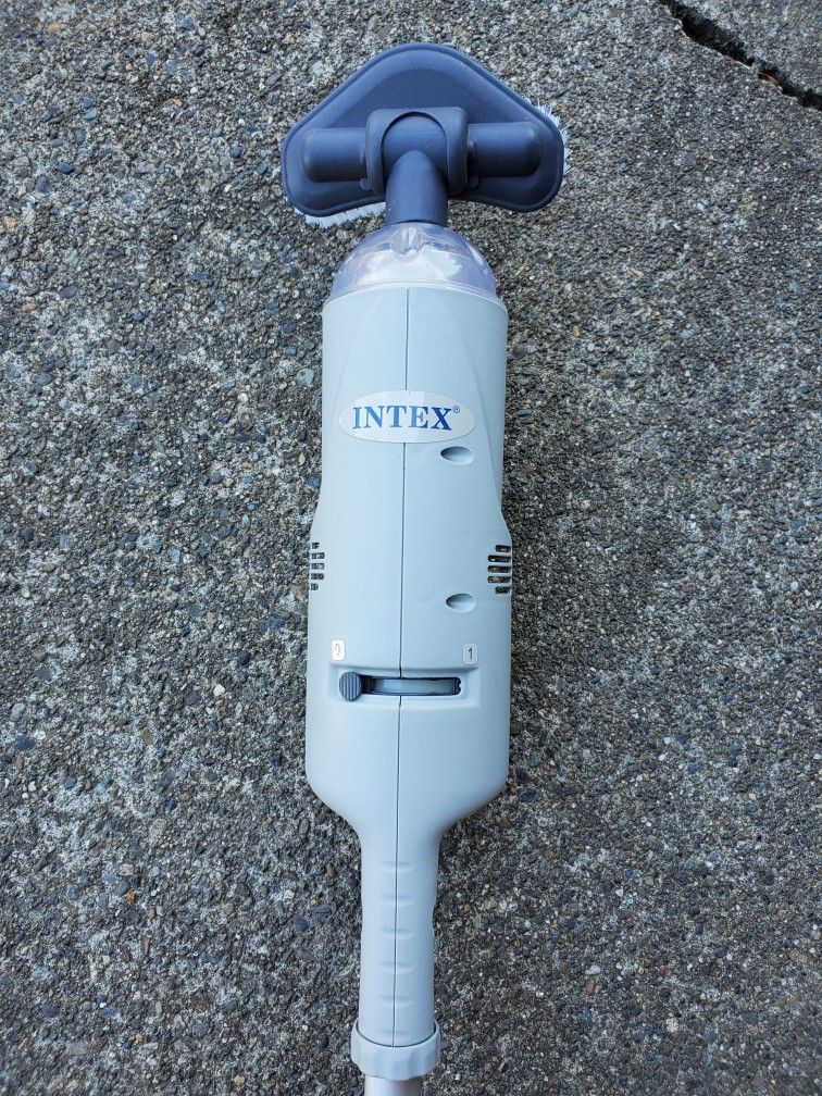 Intex Handheld Rechargeable Spa Pool Vacuum, Grey