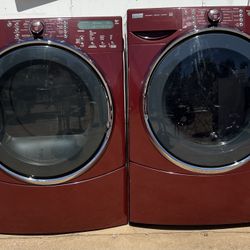 Kenmore Washer And Electric 220v Dryer 