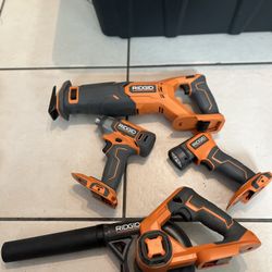 Ridgid 18V Tools 