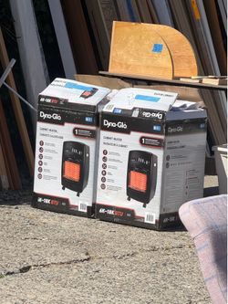 Space heaters brand new in box