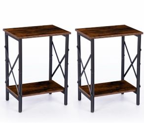 Two small end tables