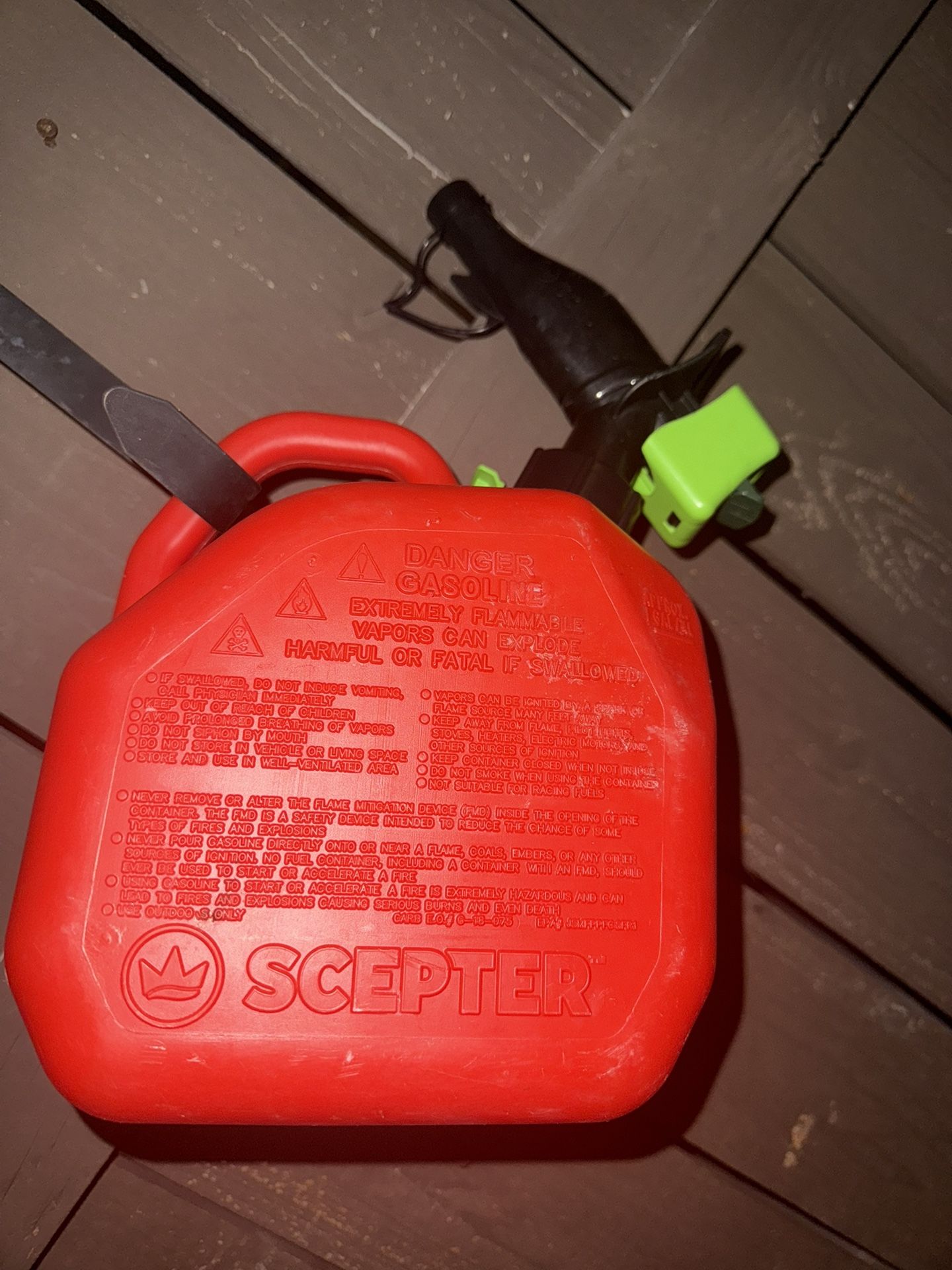 1Galloon Gas Container 
