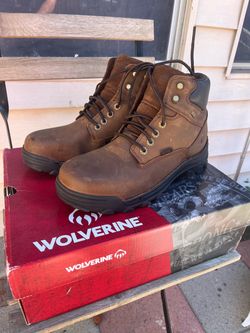 Men’s Steel Toe Boots (Size 10.5)