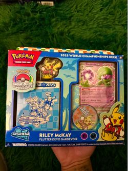 Pokemon 2025 World Championship Deck - Riley Mckay Flutter Devo Gardevoir