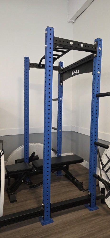 rack cage weight bench