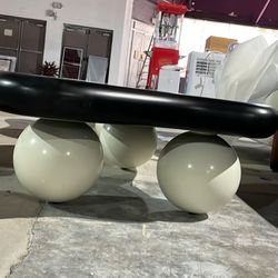 New Black Cloud Shape Coffee Table