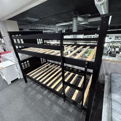 Twin Over Twin Bunk Bed 