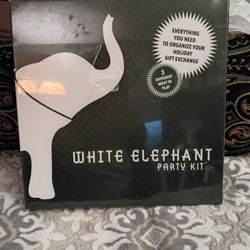White Elephant Party Kit