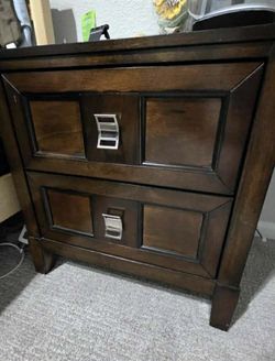 2 Bed side table 2 drawer