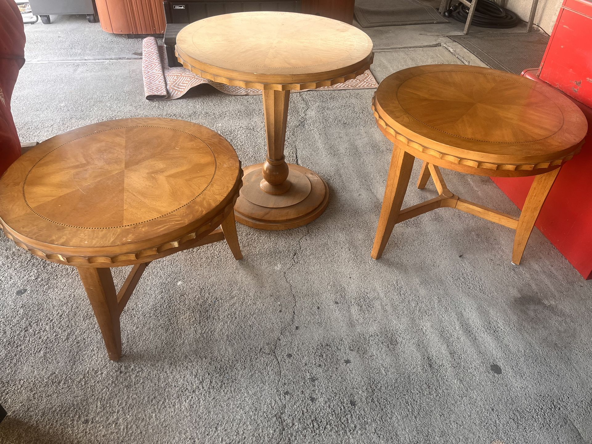 wood side tables