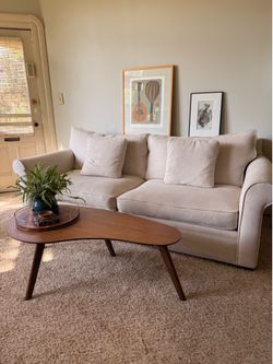 Down “Gather Deep” Crate and Barrel Couch
