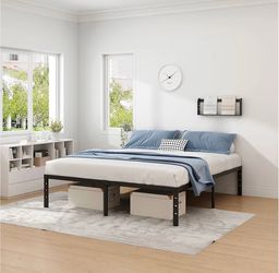 Metal Bed Frame, Queen Size Bed Frame