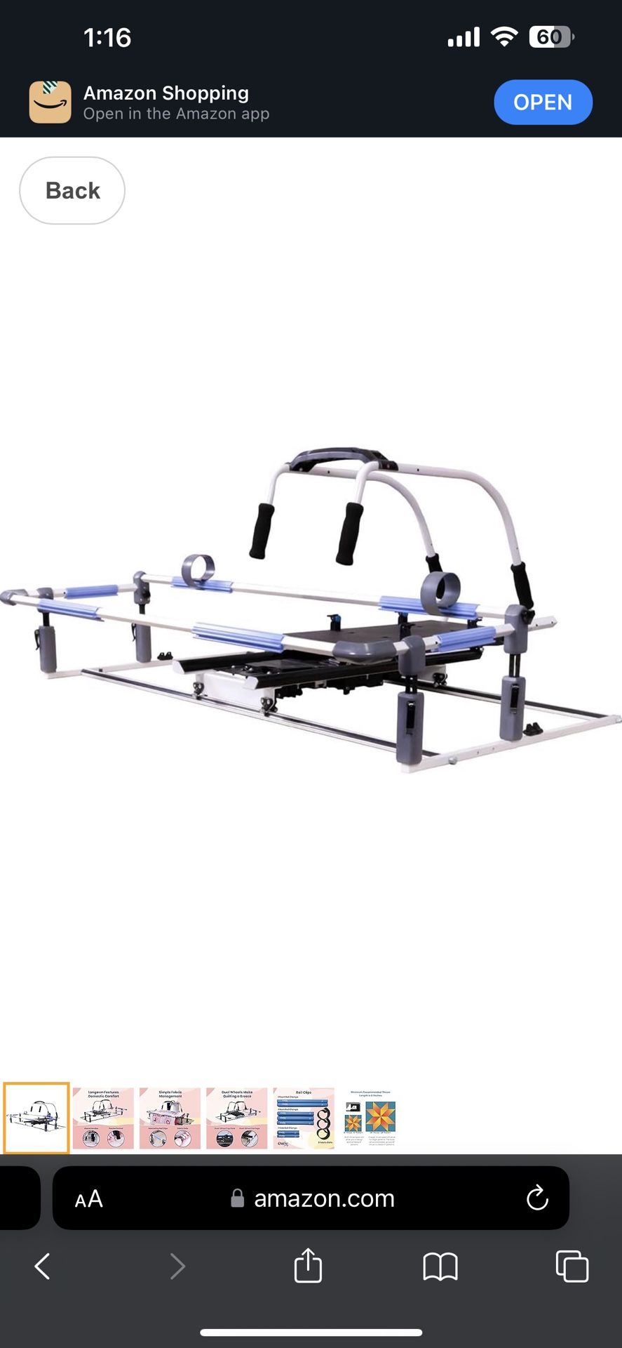 Cutie Breeze Quilting Frame | Grace Company Cutie Breeze Quilting Frame for Long Arm and Domestic Home Sewing Machines | Portable Storable Machine Qui