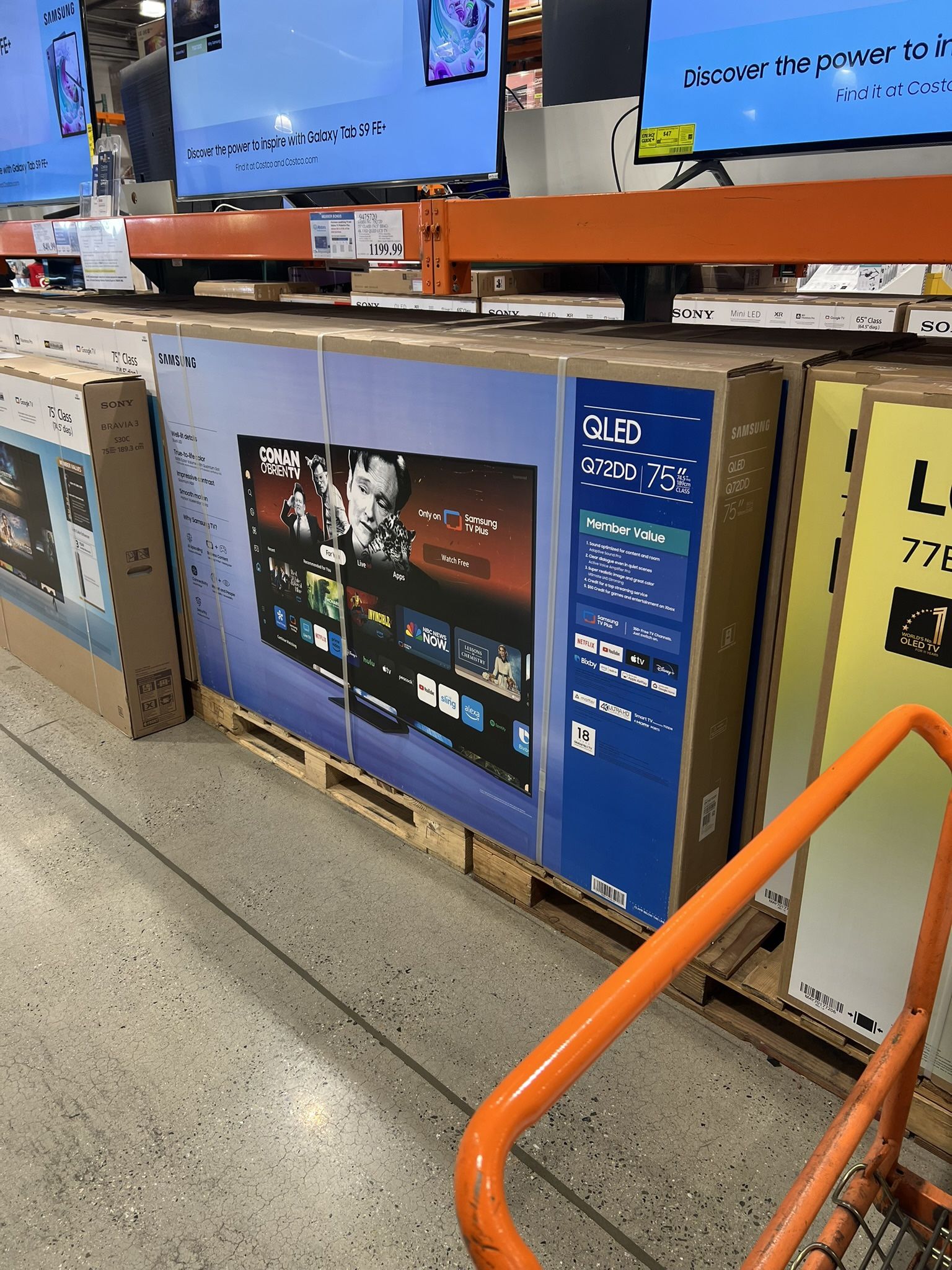 75" SAMSUNG QLED Q72D 4K SMART TV for Sale in Rancho Cucamonga, CA ...